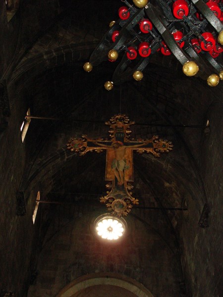 026-Трогир-собор Св.Ловро-готическое распятие